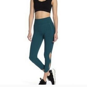 Free people teal Infinity cutout legging small